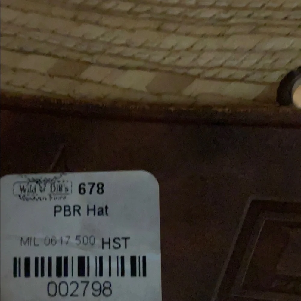 Texas Straw Hat Brown and Tan NWT